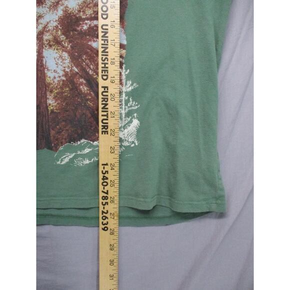 Time And Tru Green Graphic California T-Shirt Unisex Size XL 5oz - Picture 7 of 10